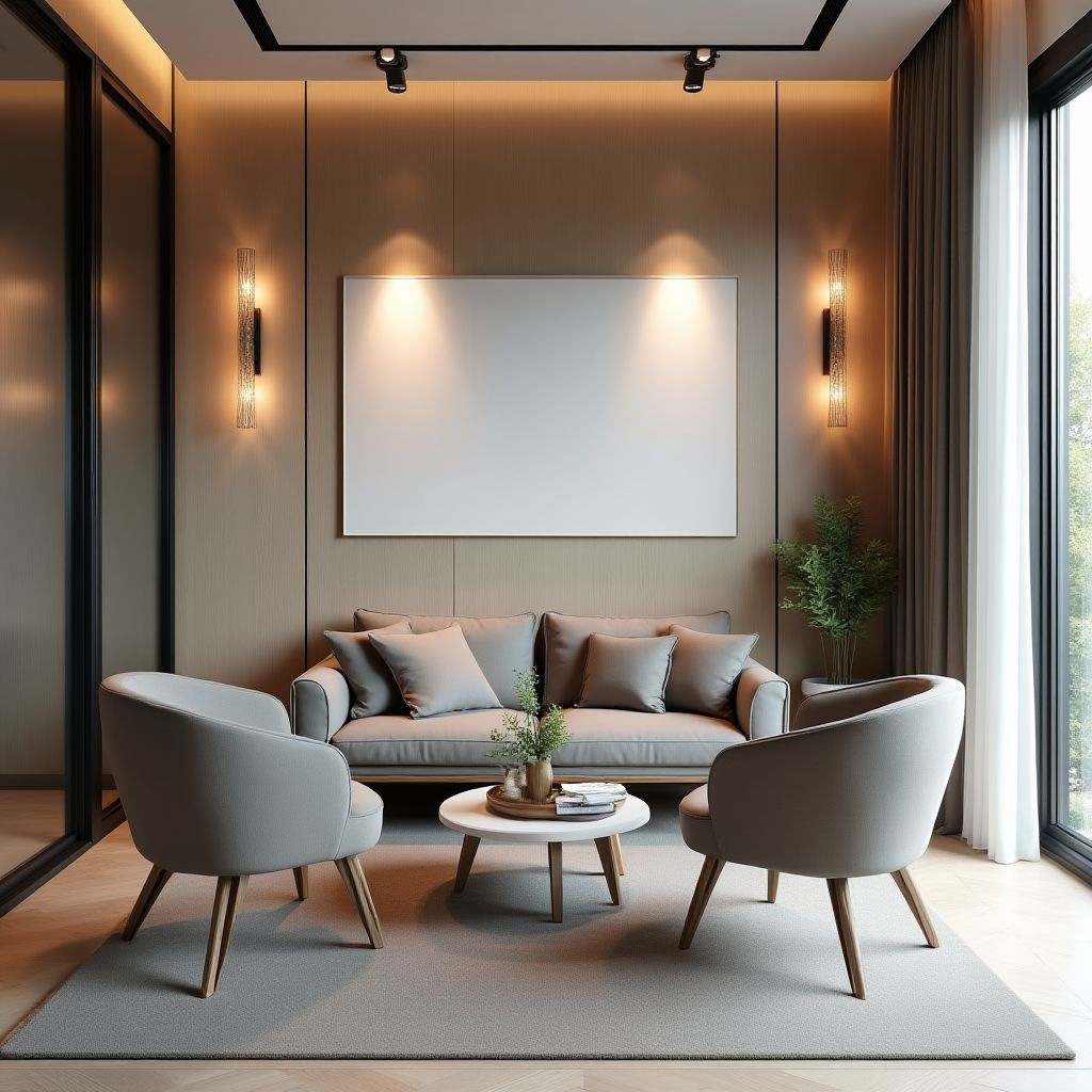 Sala de consulta moderna